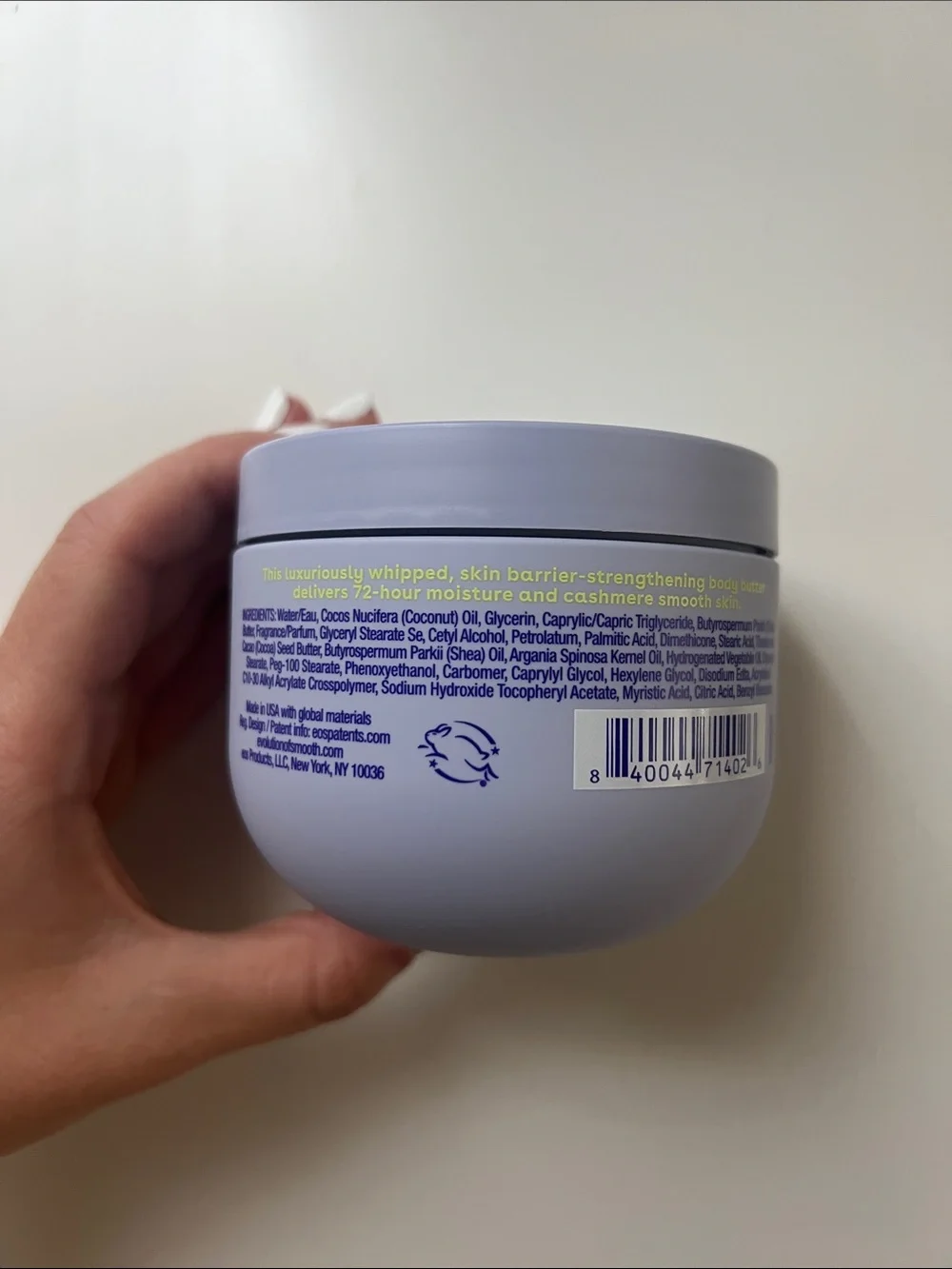 eos Shea Better Cashmere Whipped Oil Butter Vanilla 10oz